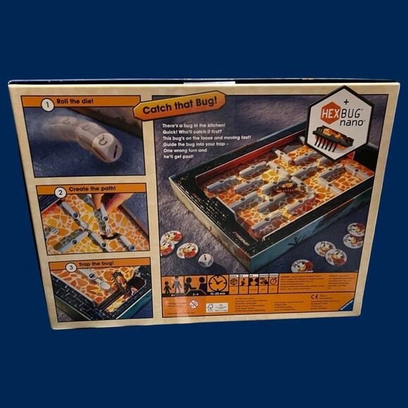 Vintage Ravensburger Bugs In The Kitchen Hexbug Game - Picture 7 of 7